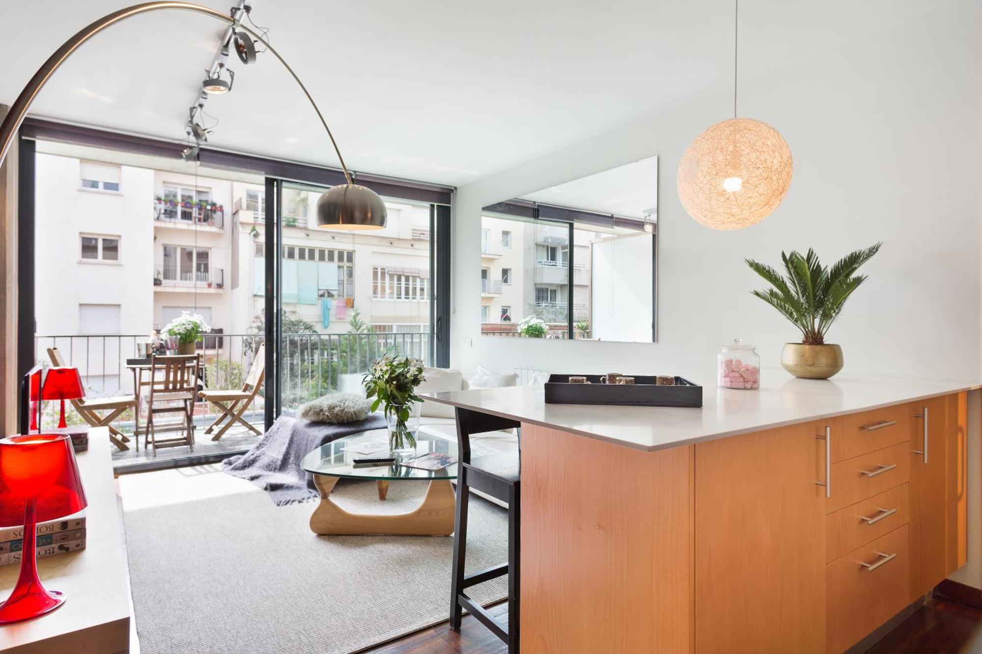 Apartment Barcelona Rentals - Sarria Apartments Near Center Oda fotoğraf
