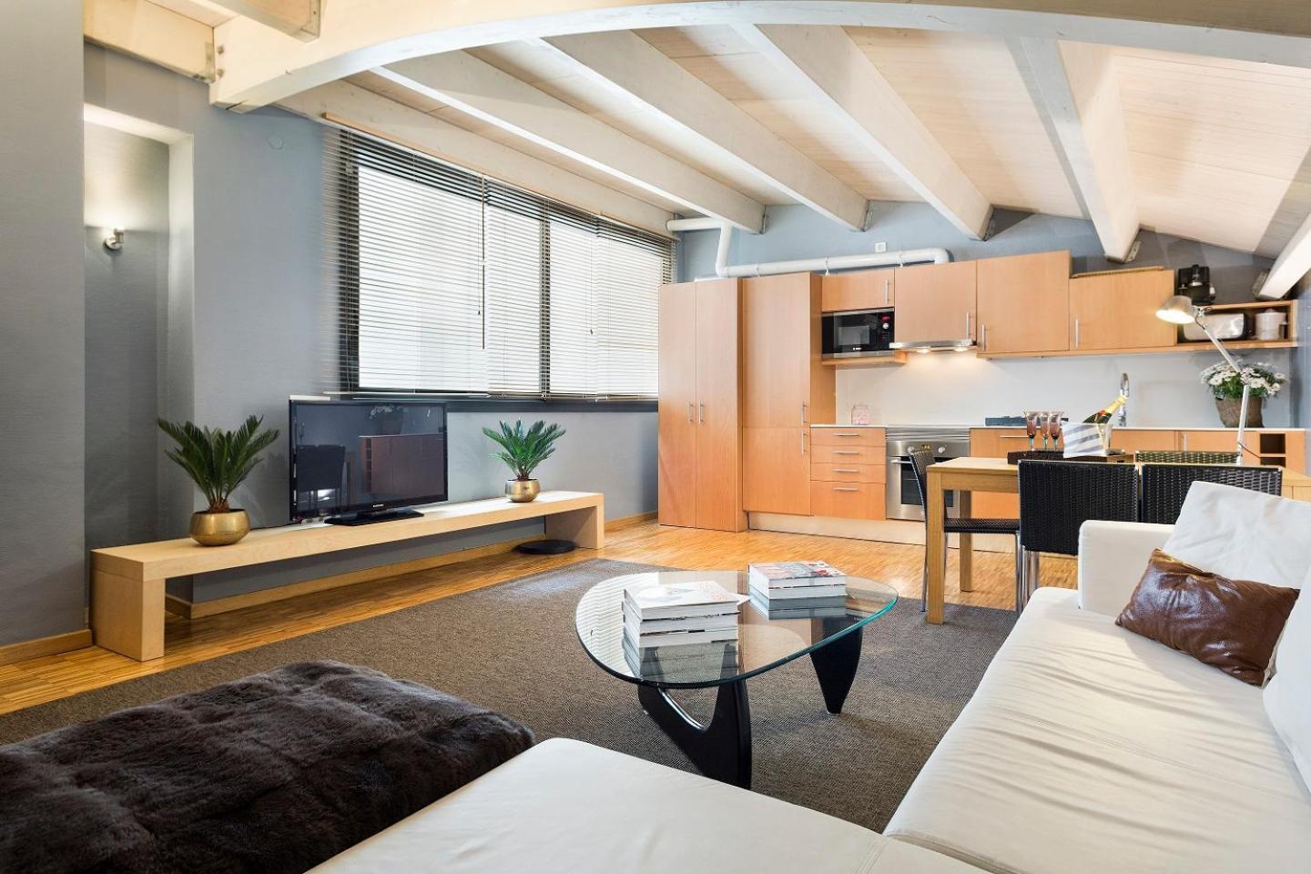 Apartment Barcelona Rentals - Sarria Apartments Near Center Oda fotoğraf