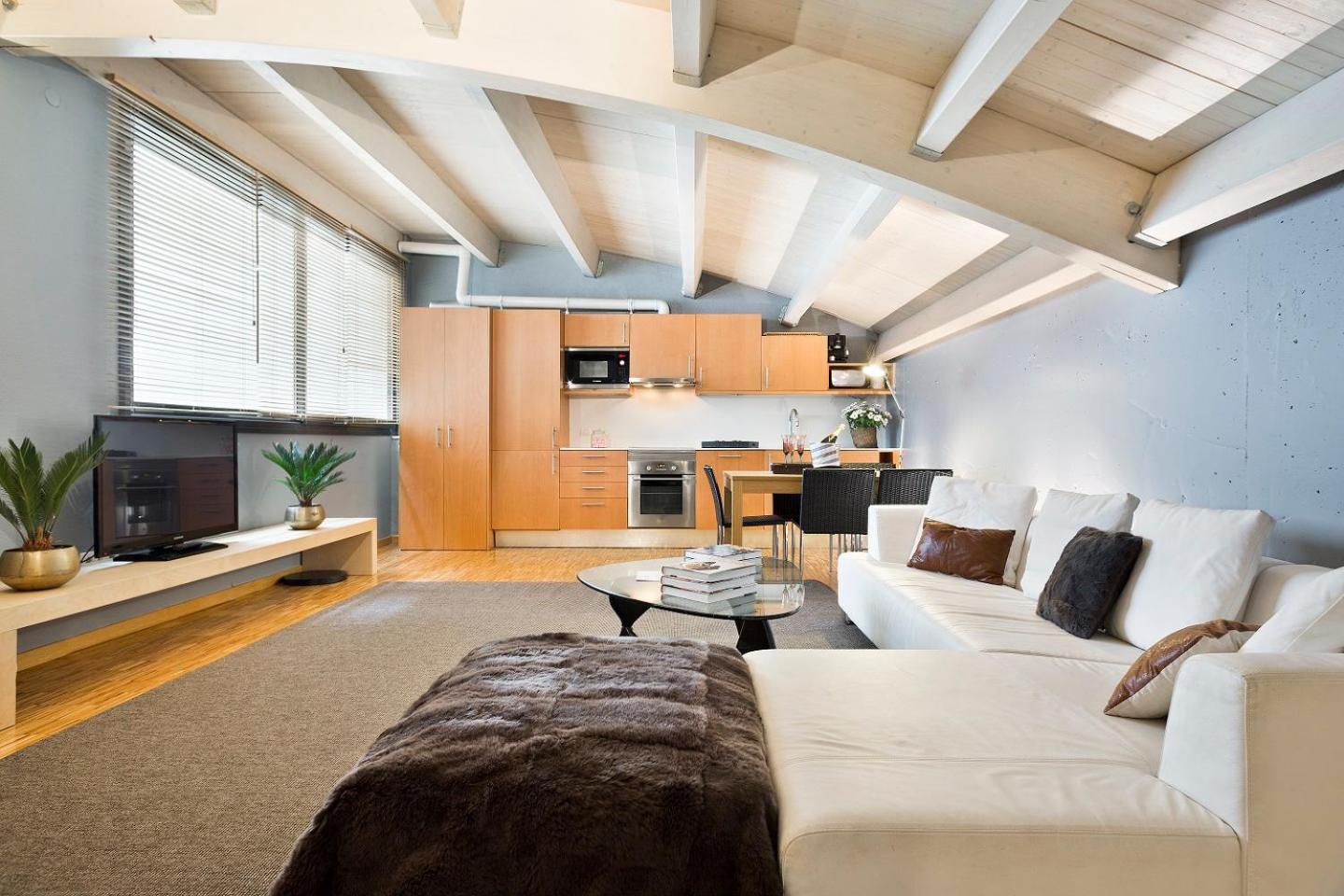 Apartment Barcelona Rentals - Sarria Apartments Near Center Oda fotoğraf