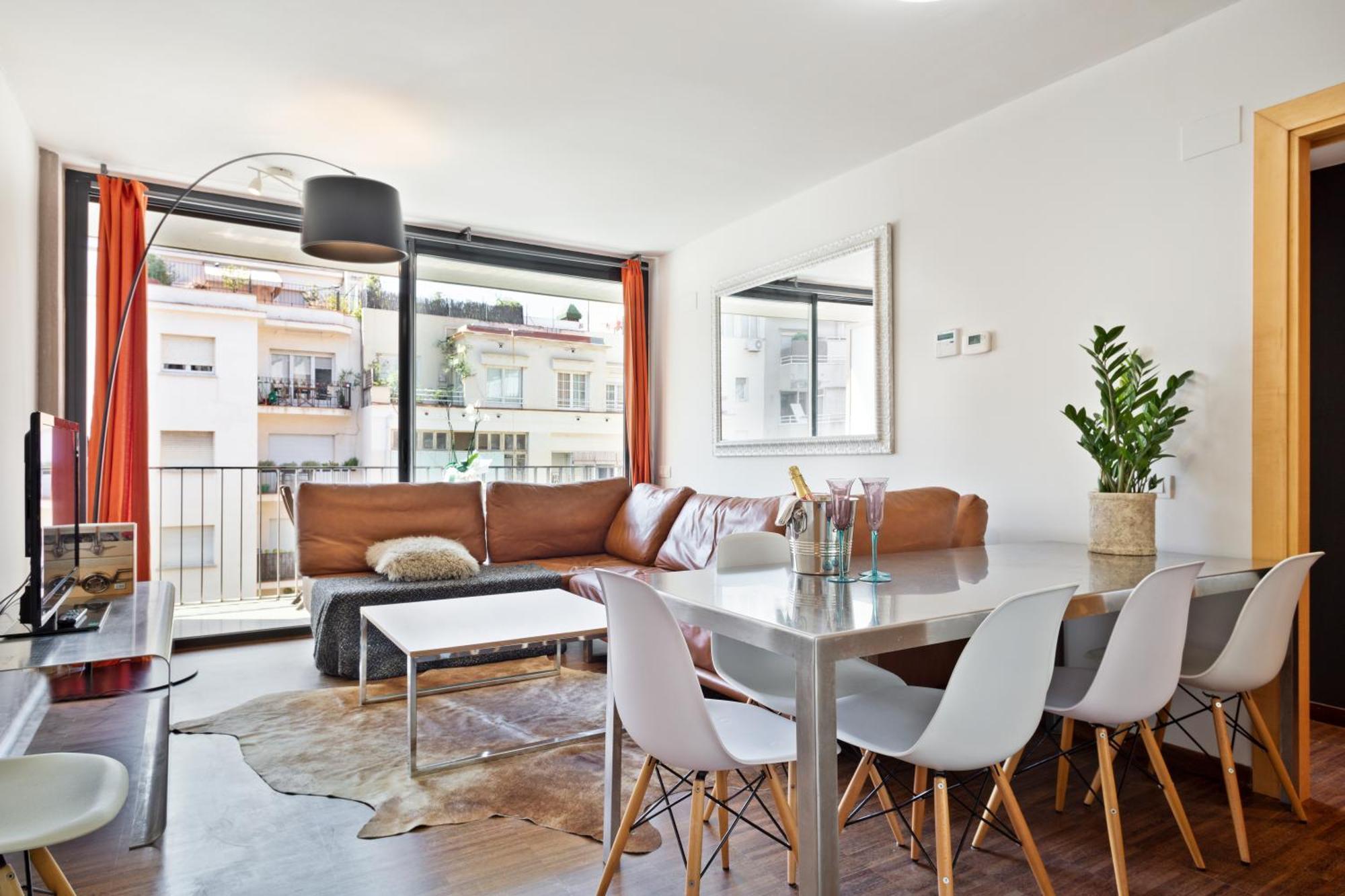 Apartment Barcelona Rentals - Sarria Apartments Near Center Oda fotoğraf